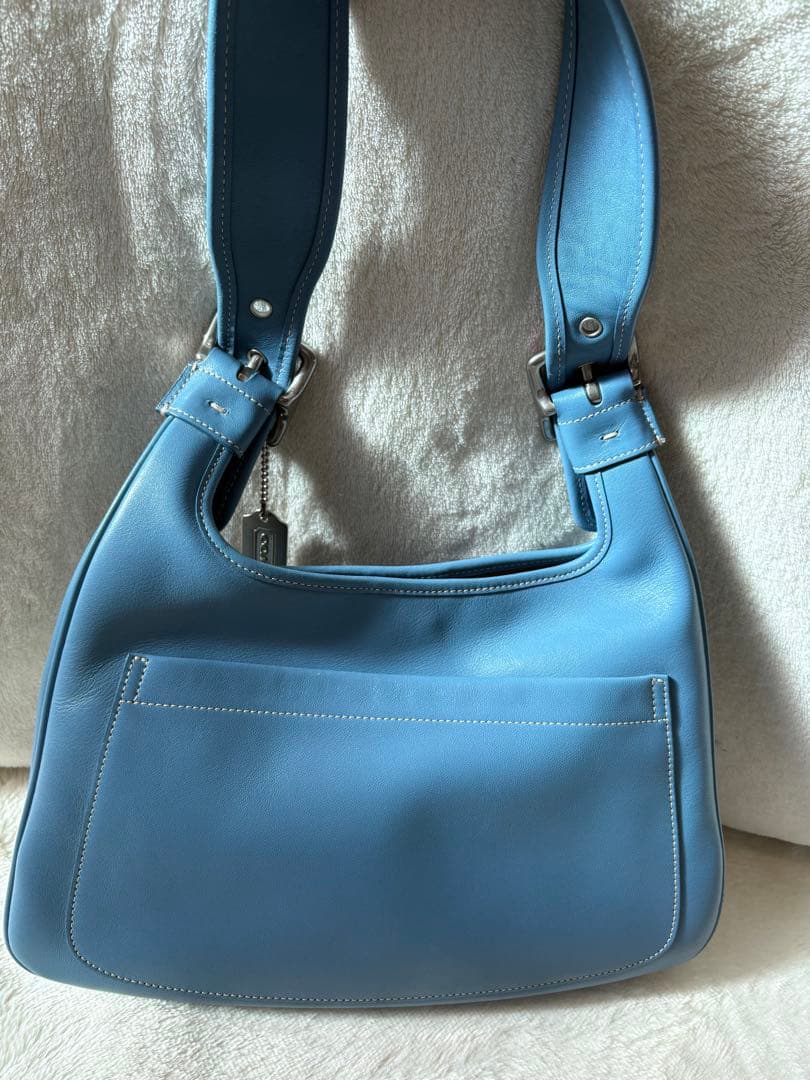 【希少色】COACH　ショルダーバッグ ワンショルダー レザー ベルト 9340