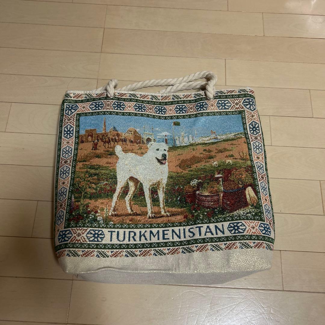 万博　トルクメニスタン　トートバッグ