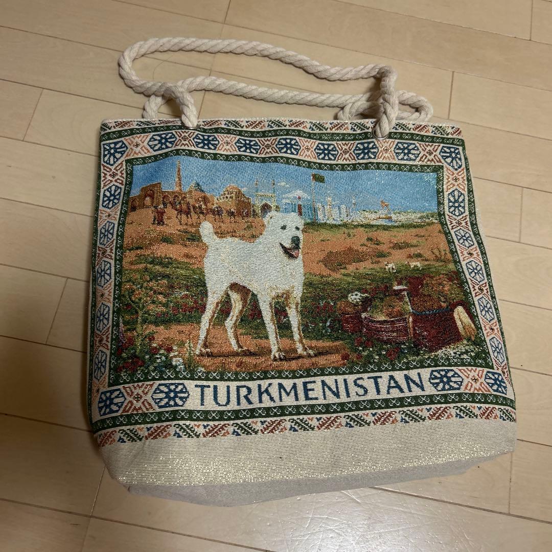 万博　トルクメニスタン　トートバッグ