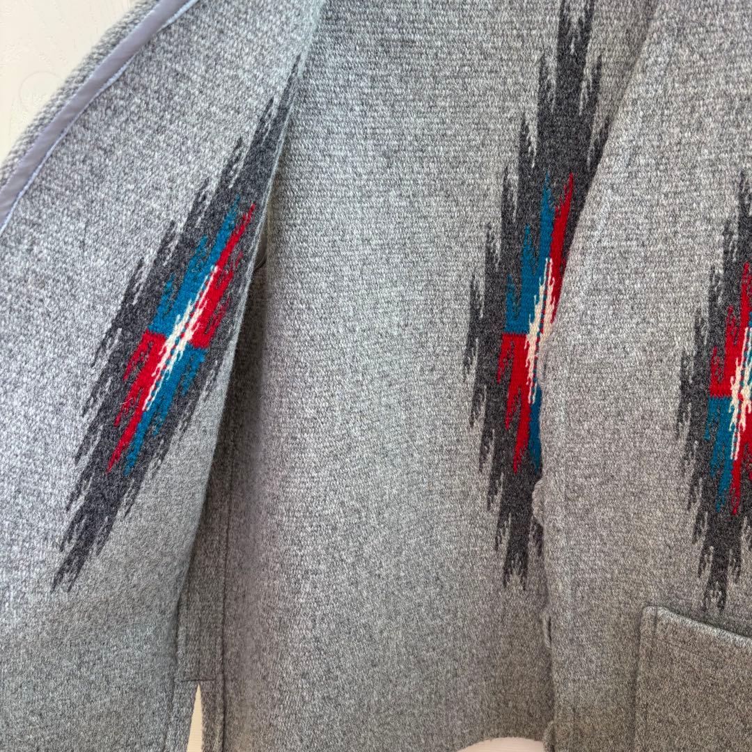 岡*]様 オルテガ グレー 38 スクエアフロント　チマヨベスト ポケット