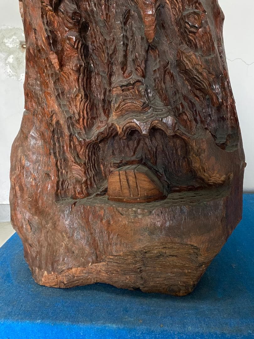 寿老人像(木製）