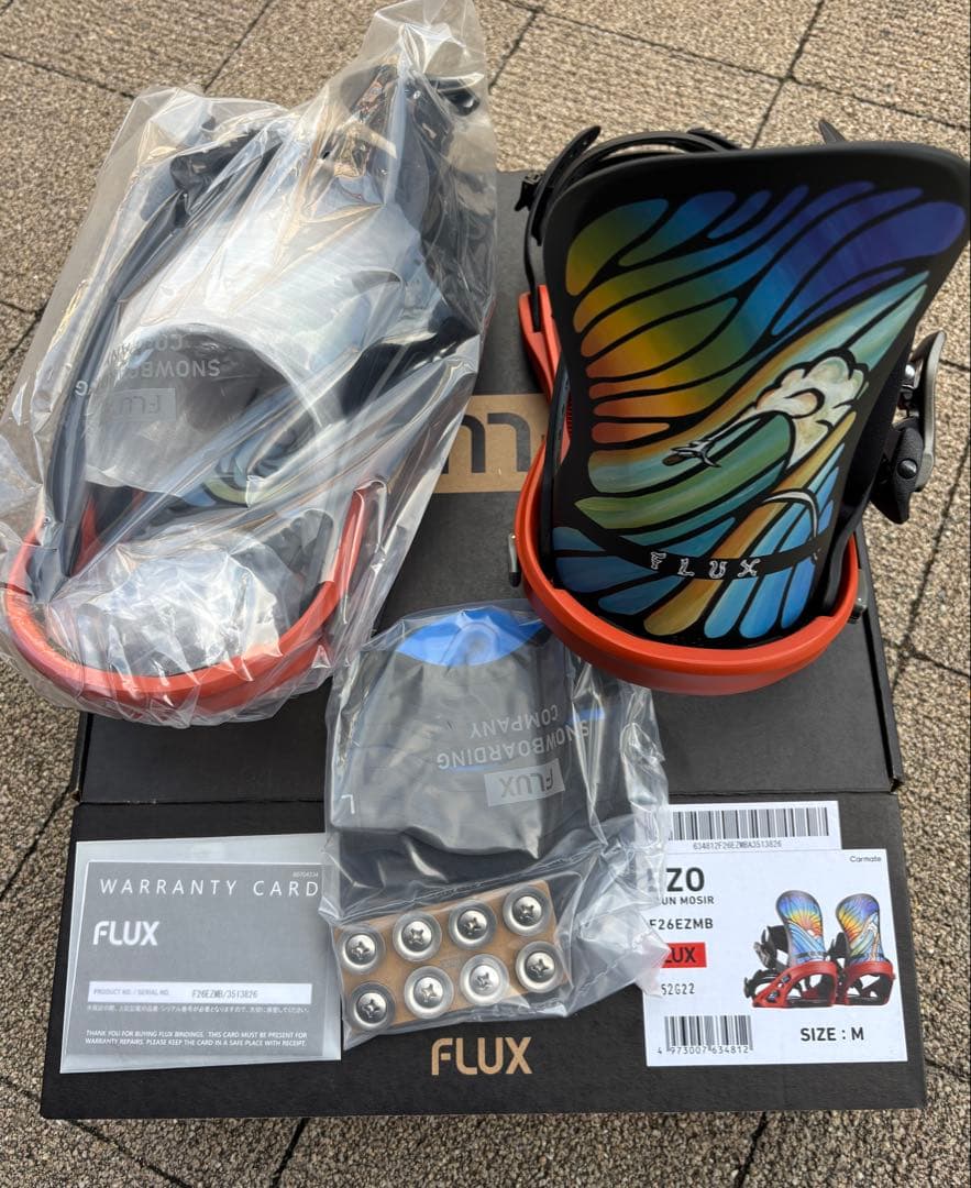 FLUX EZO YAUN MOSIR ビンディング Mサイズ