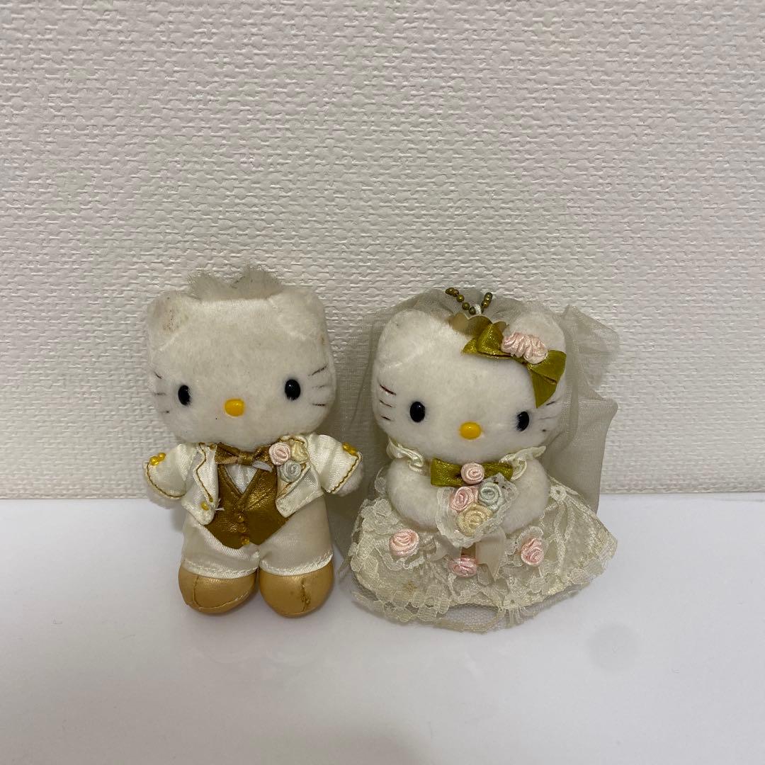 【レア】キティ ウェディングドール ペア 小サイズ 限定品