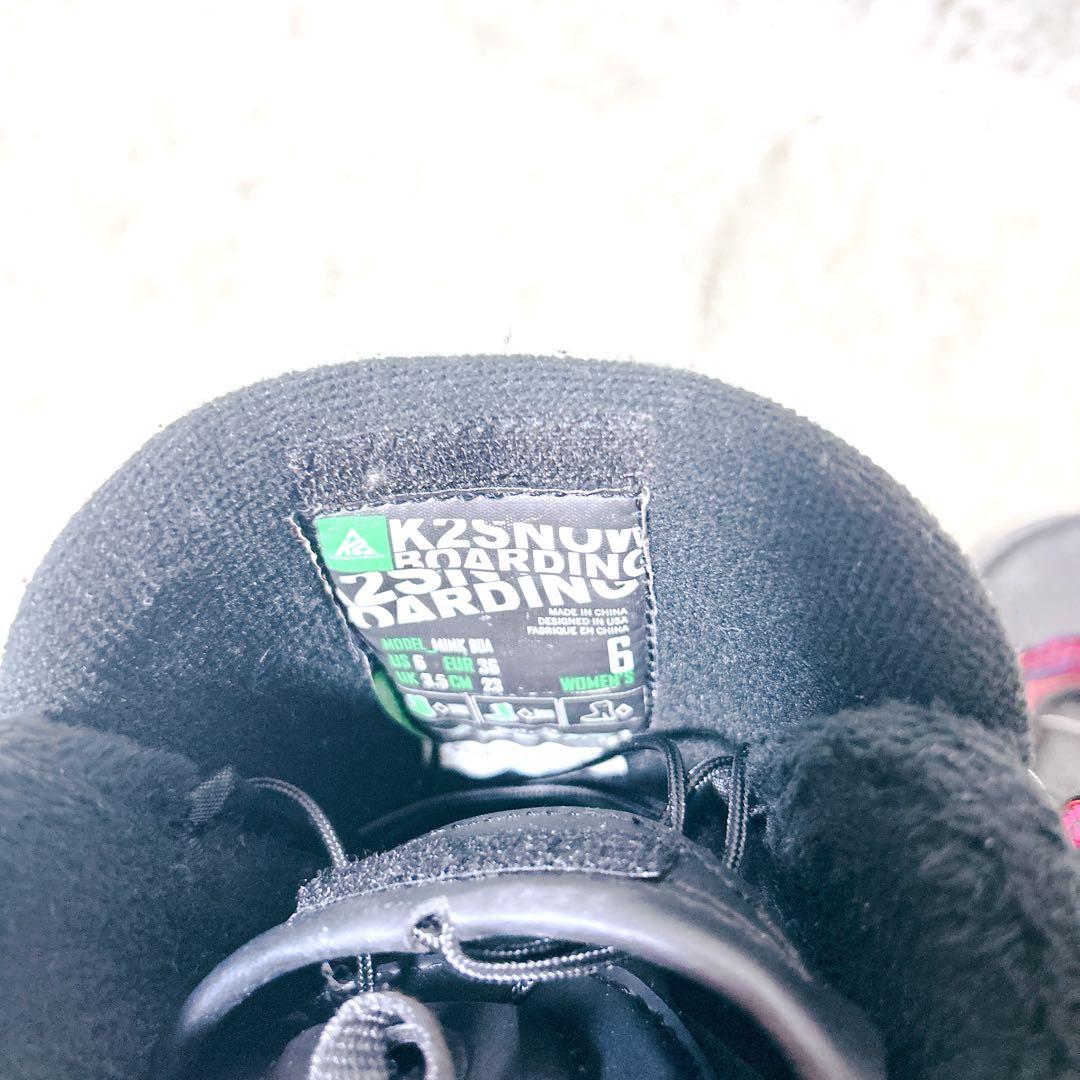 k2 スノボ　スノボブーツ　BOA ダイヤル式　スノーボード　23