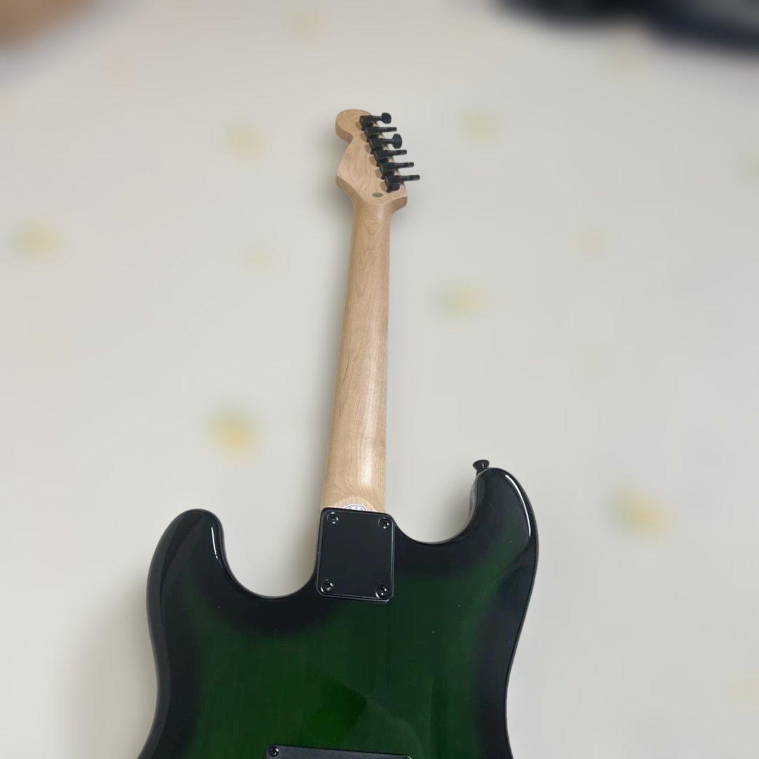 【美品】SELDER サンバースト エレキギター セルダー グリーン ストラト