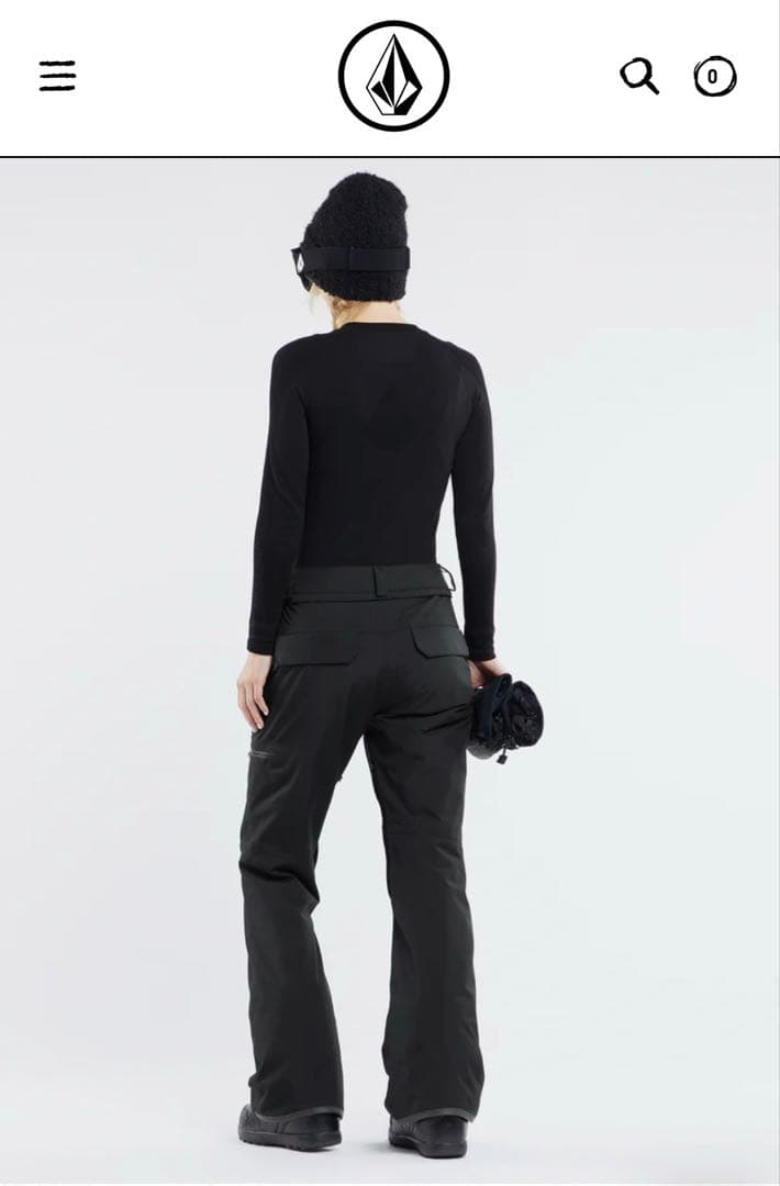 Volcom スノーボードパンツ GORE-TEX 黒