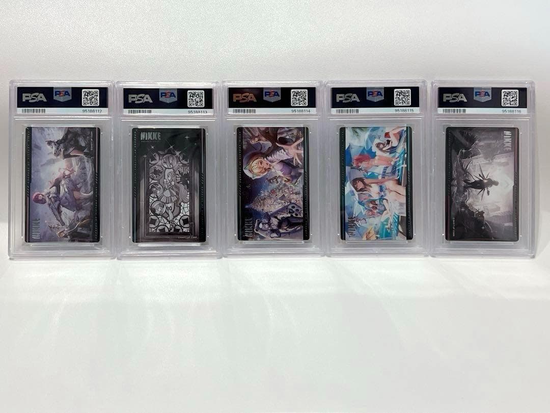 NIKKEガンガールメタルコレクション PSA10 5連番