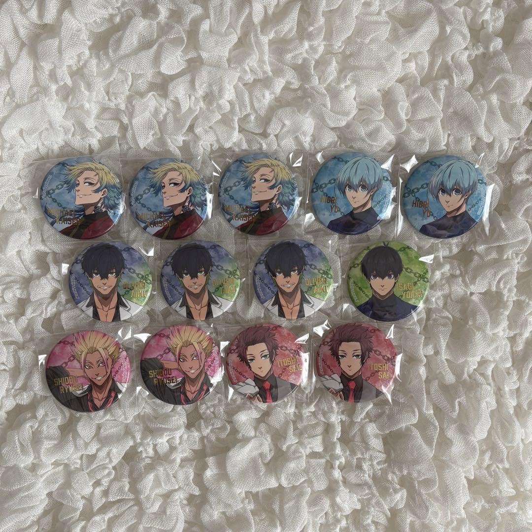 ブルーロック展 (エゴ展) 缶バッジ14点