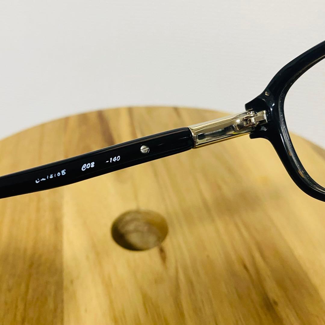 クロエChloé ブラック キャットアイ ファッション 伊達メガネ男女兼用