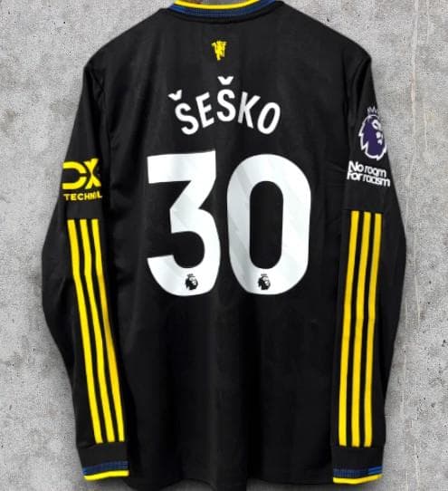 25/26 マンチェスター・ユナイテッド アウェイ 30番 シェシュコ 長袖