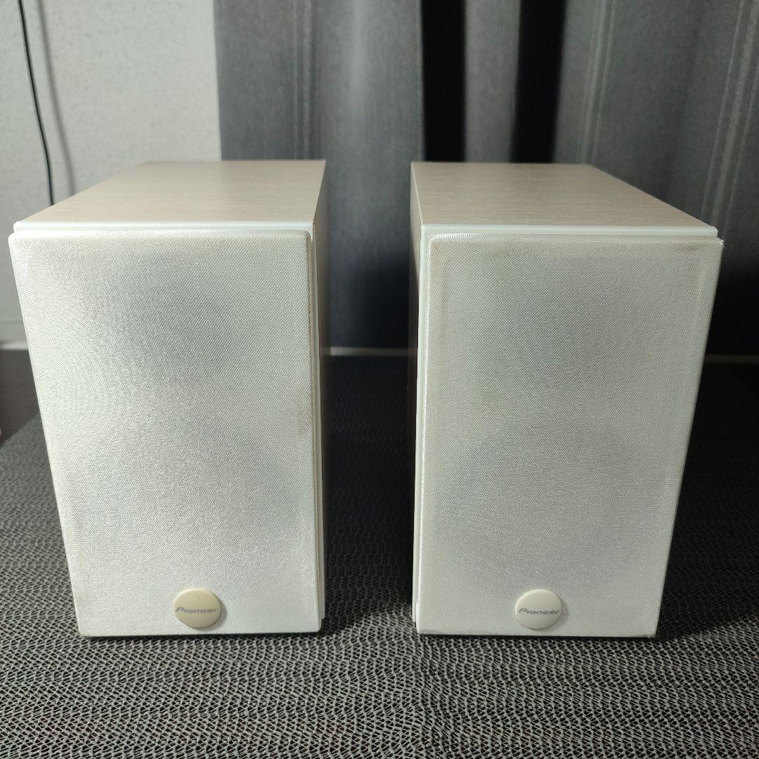 Pioneer ミニコンポ X-CM32BT-W（ホワイト） リモコン付き