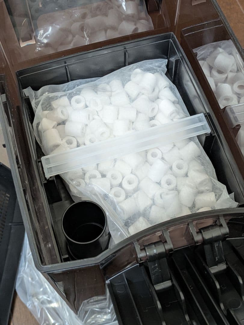 ​【未使用品】コトブキ パワーボックス V1500 外部フィルター ろ材未開封③