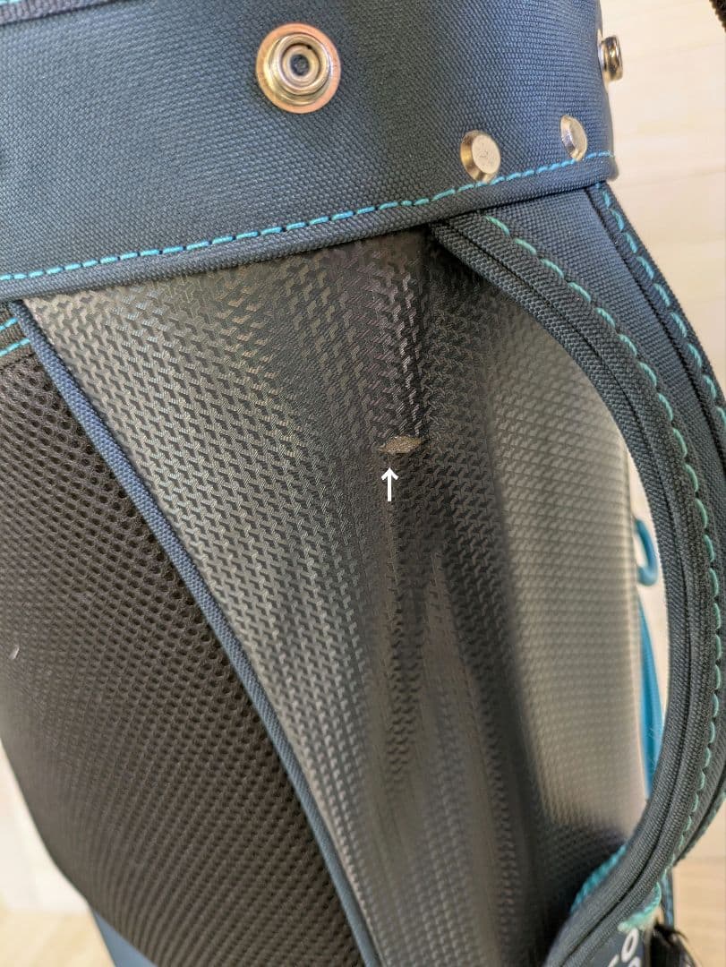 LE COQ SPORTIF ゴルフバッグ スタンド式 ダークブルー