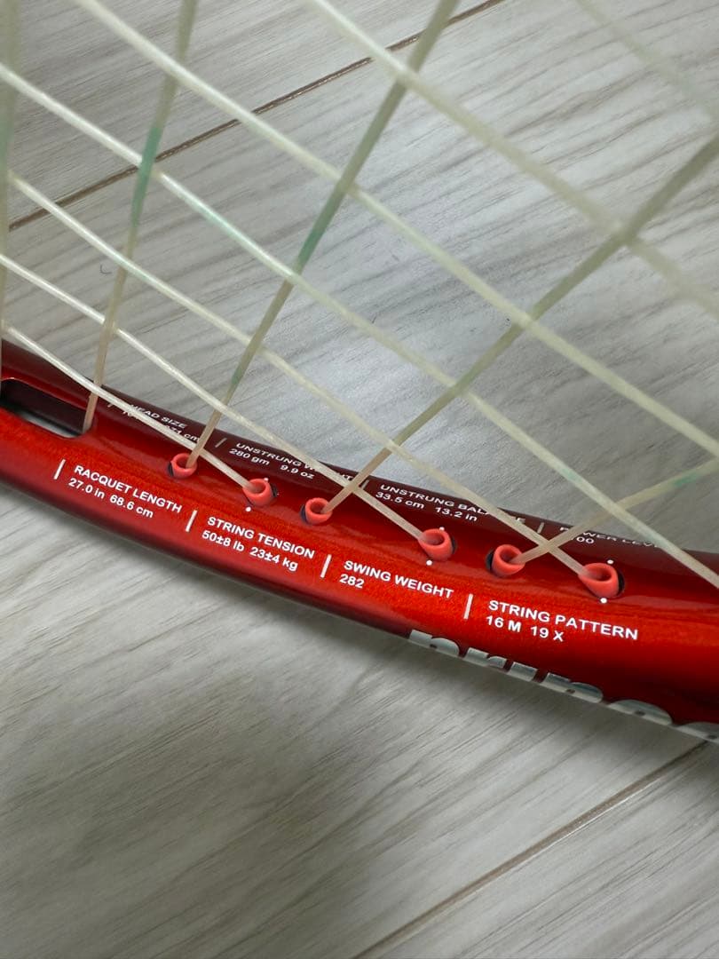 美品⭐︎Prince Beast O3 104 テニスラケット ビーストオースリー