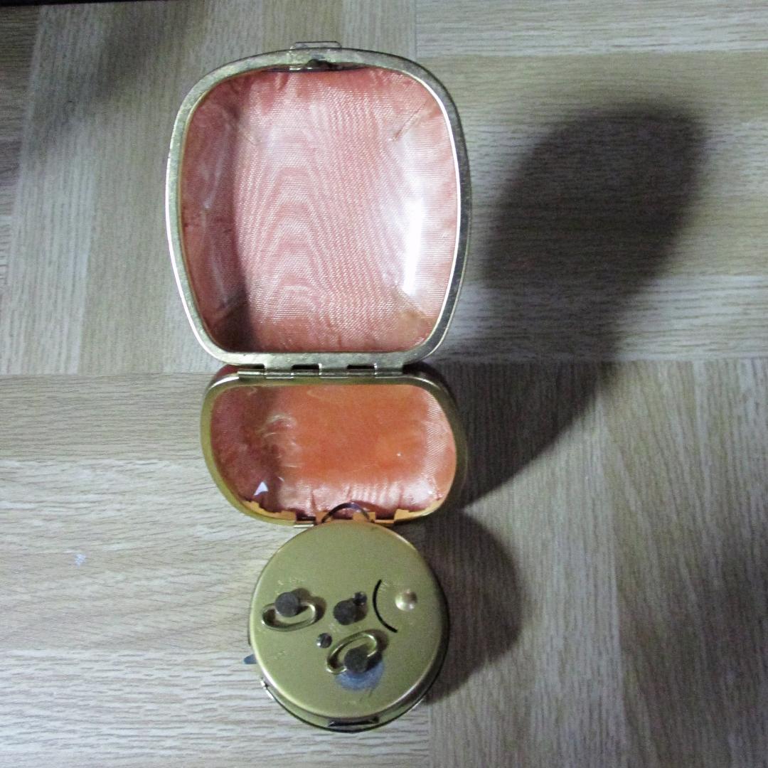 1964年 東京オリンピック携帯時計&記念銀メタル　送付無料