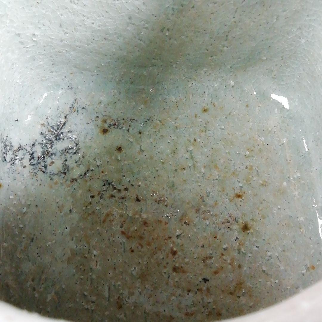 Ｔ８９３　水指　『萩焼』『吉田仙萩 造』　共箱　茶道具