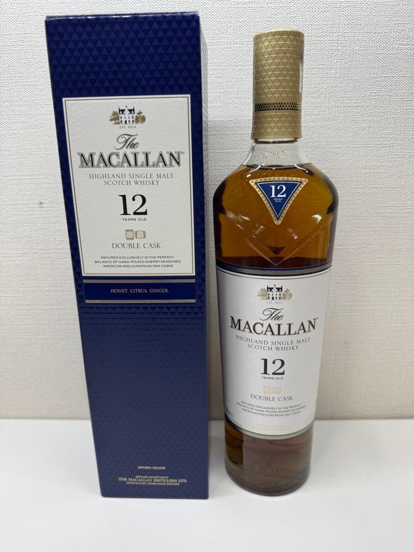 マッカラン12年ダブルカスク 700ml 未開封