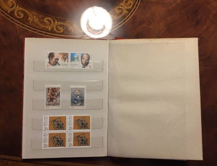 コレクション未使用中国切手・全種類揃い・1986年～1991年発行・合計102枚