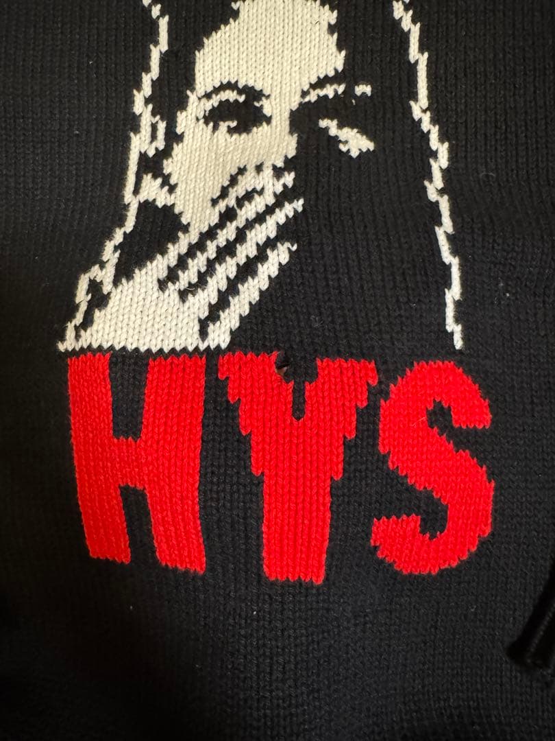 ヒステリックグラマー・ヒスガール HYSロゴ ニット