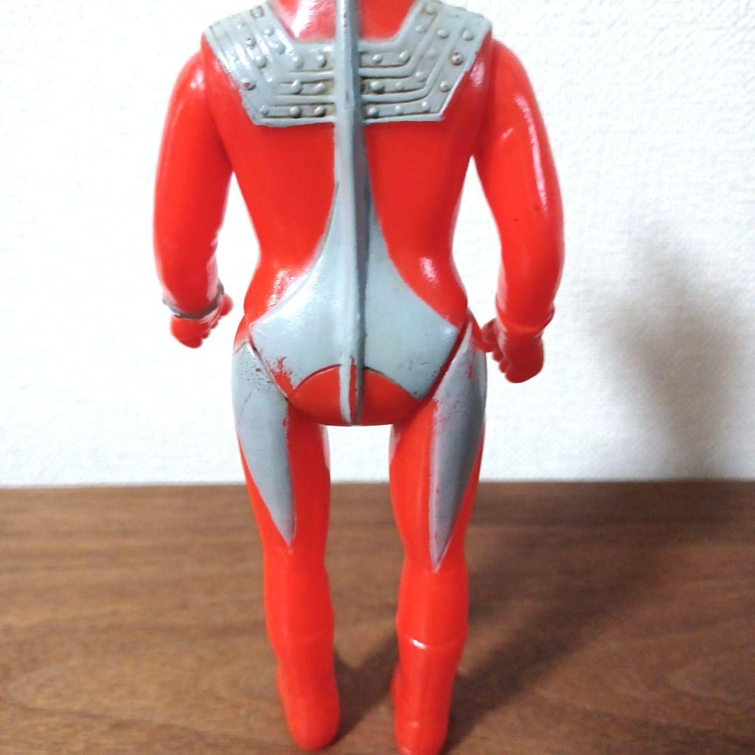 当時物ブルマァク面変わり「ウルトラマンタロウ」19㎝ヴィンテージソフビフィギュア