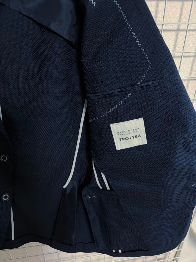 【美品】マッキントッシュフィロソフィー ジャケット スーツ トロッター ビジネス