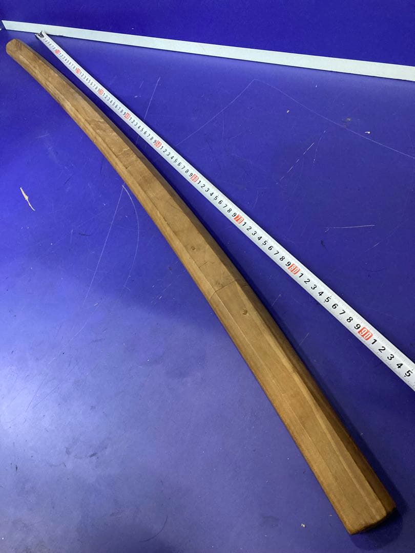 G）模造刀 白鞘 太刀 全長約103センチ 高級