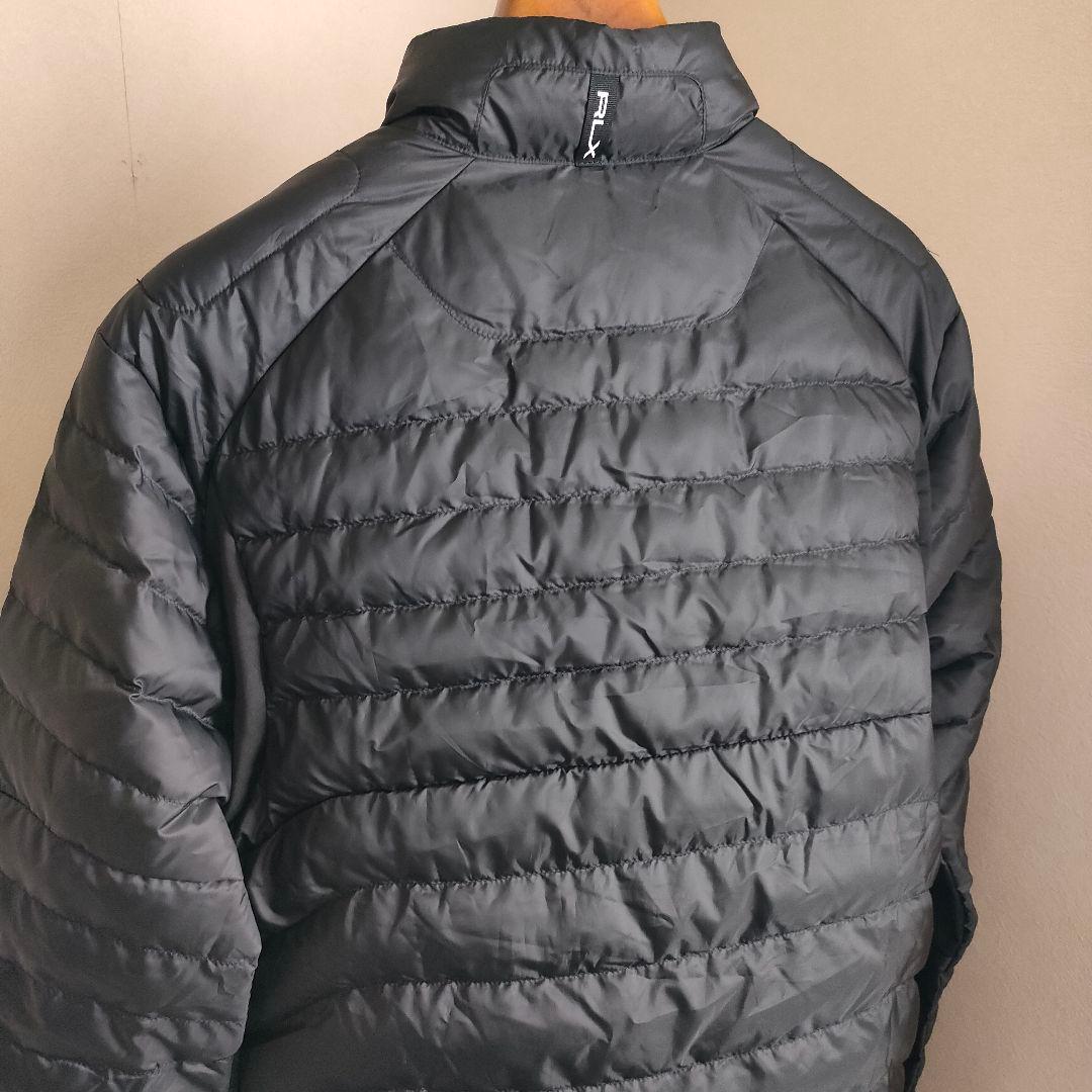 【美品】RLX RALPH LAUREN 中綿 ジャケット M 黒 軽量 f