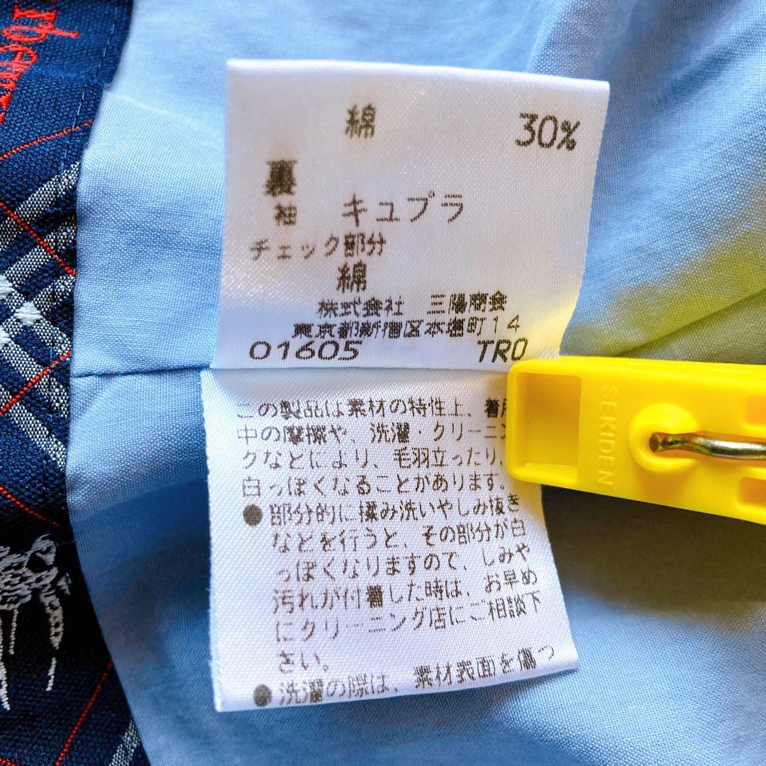 BURBERRY バーバリー モッズコート ノバチェック 金ボタン 大きい 40