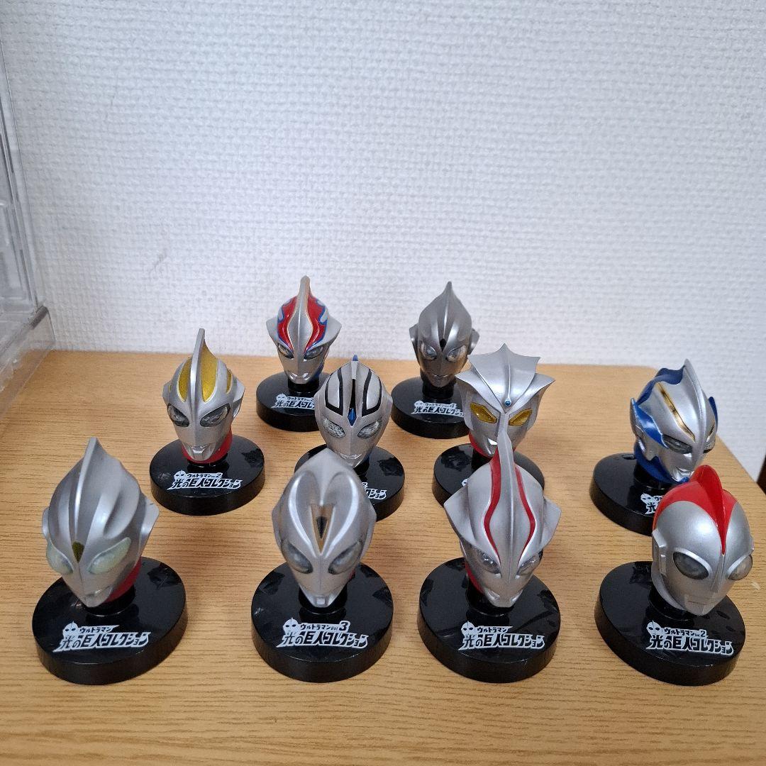 ウルトラマン 光の巨人マスクコレクション45個セット