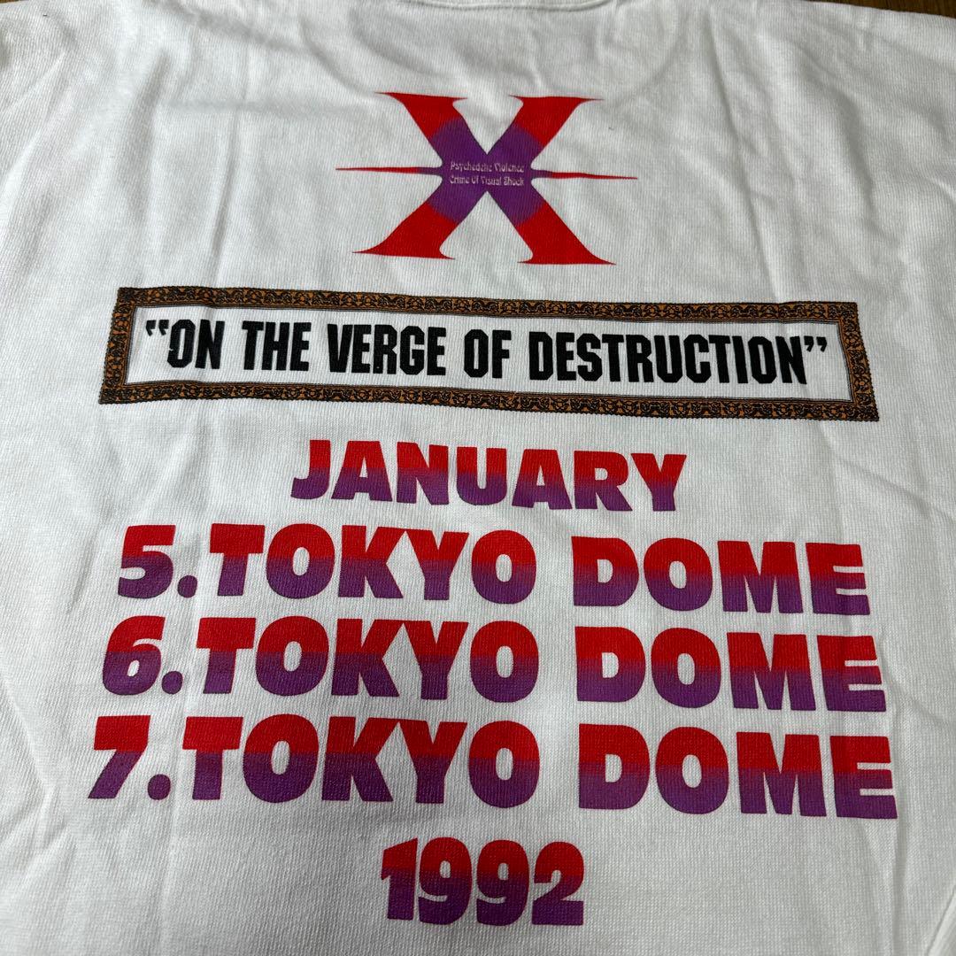 x japan 破滅に向かって ロングTシャツ