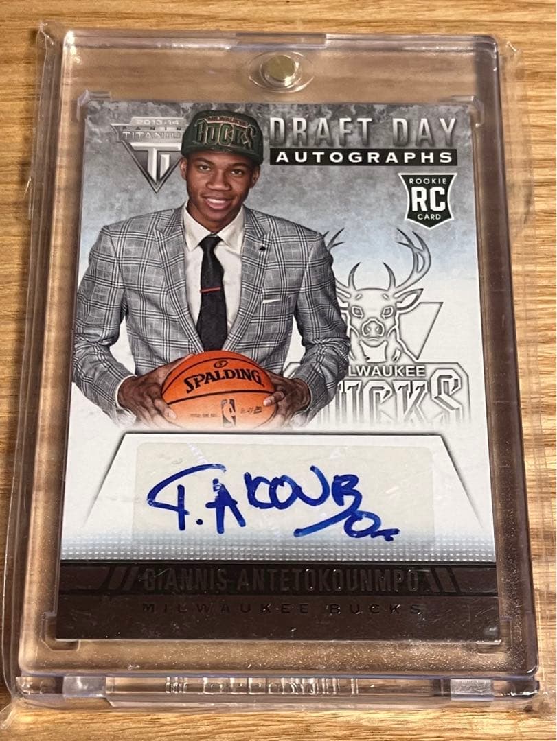 NBA PANINI 13 ルーキー直筆サインカード ヤニスアデトクンポ