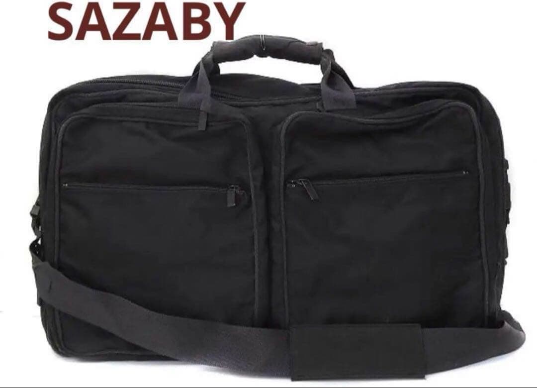 SAZABY サザビー 2wayバッグ ショルダーバック　旅行バック　鍵付き