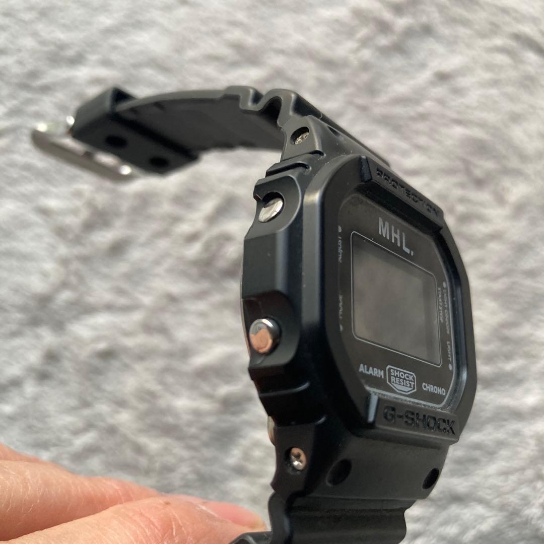電池新品・美品　G-SHOCK MHL. デジタル腕時計　コラボ　ブラック