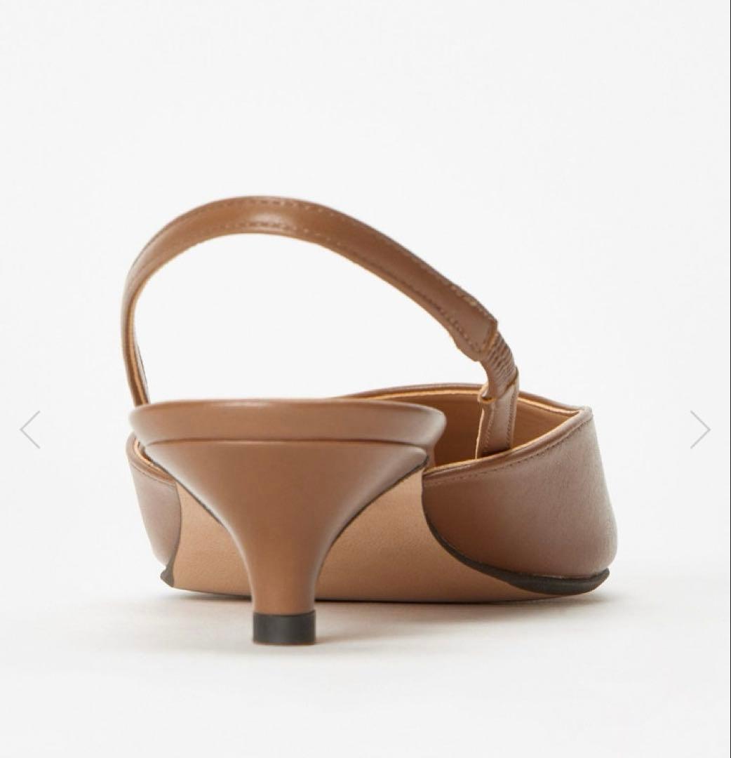 アルアバイル 今期 ポインテッドスリングバック 新品未使用