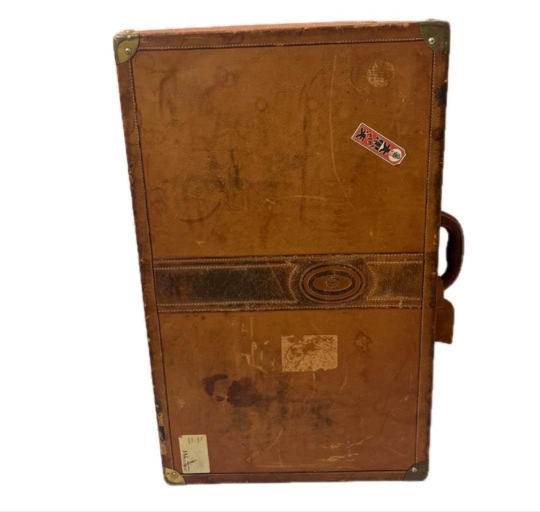 Polo ラルフローレン　本革レザー トランク　スーツケース　ヴィンテージ