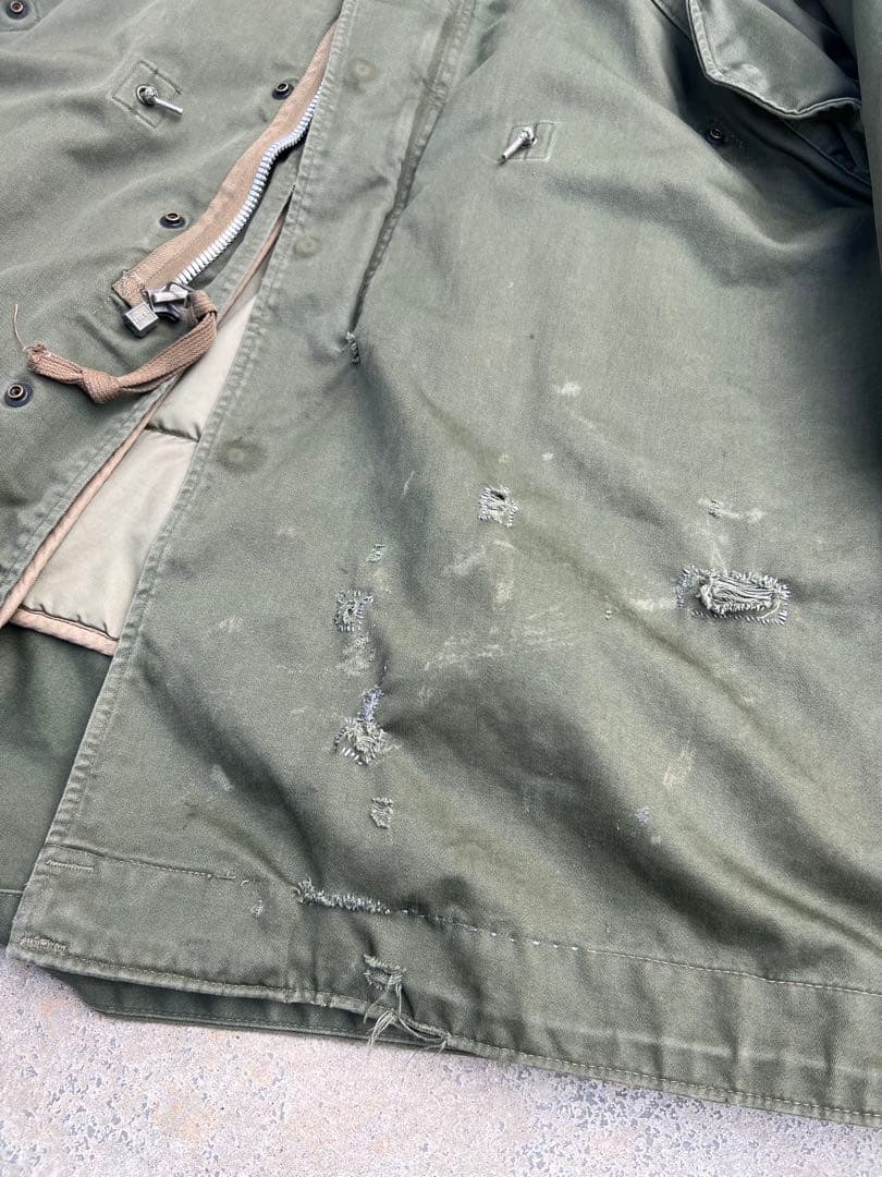 anytee購入【50s前期 】M51パーカーモッズコートMコットンサテン