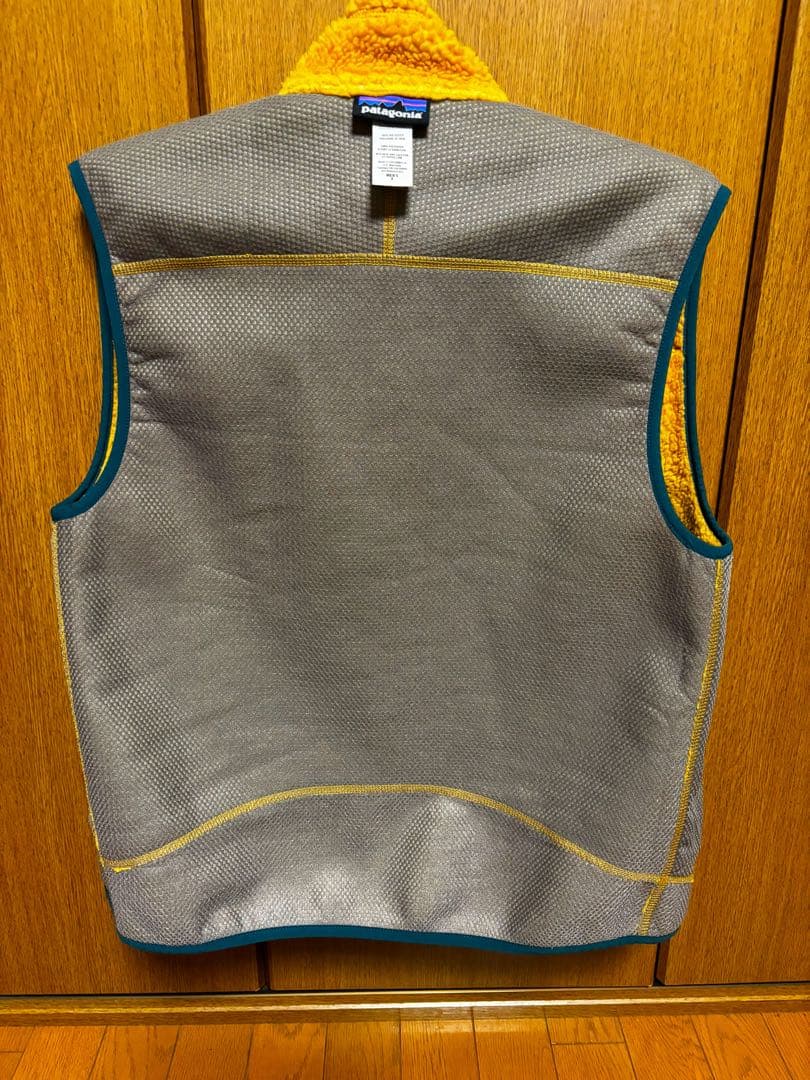 【希少色 ゴールド】パタゴニア レトロXベスト Retro-X メンズSサイズ