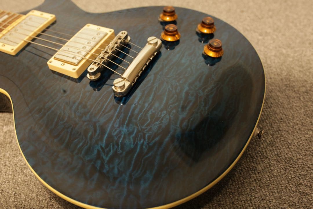 ギター Tokai Love Rock LS-142Q Indigo Blue 2018