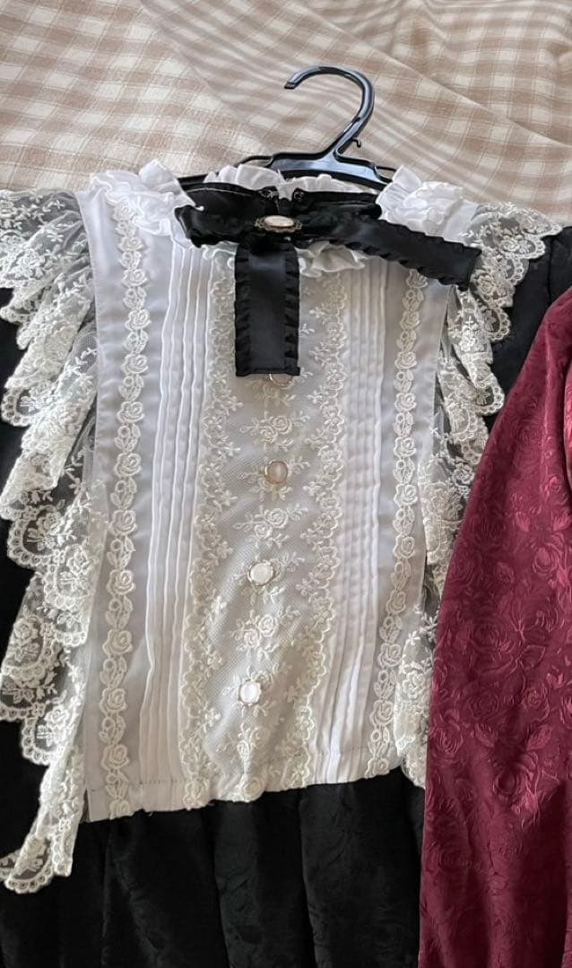 【専用出品】@ぼうや様　ローズジャガードワンピース