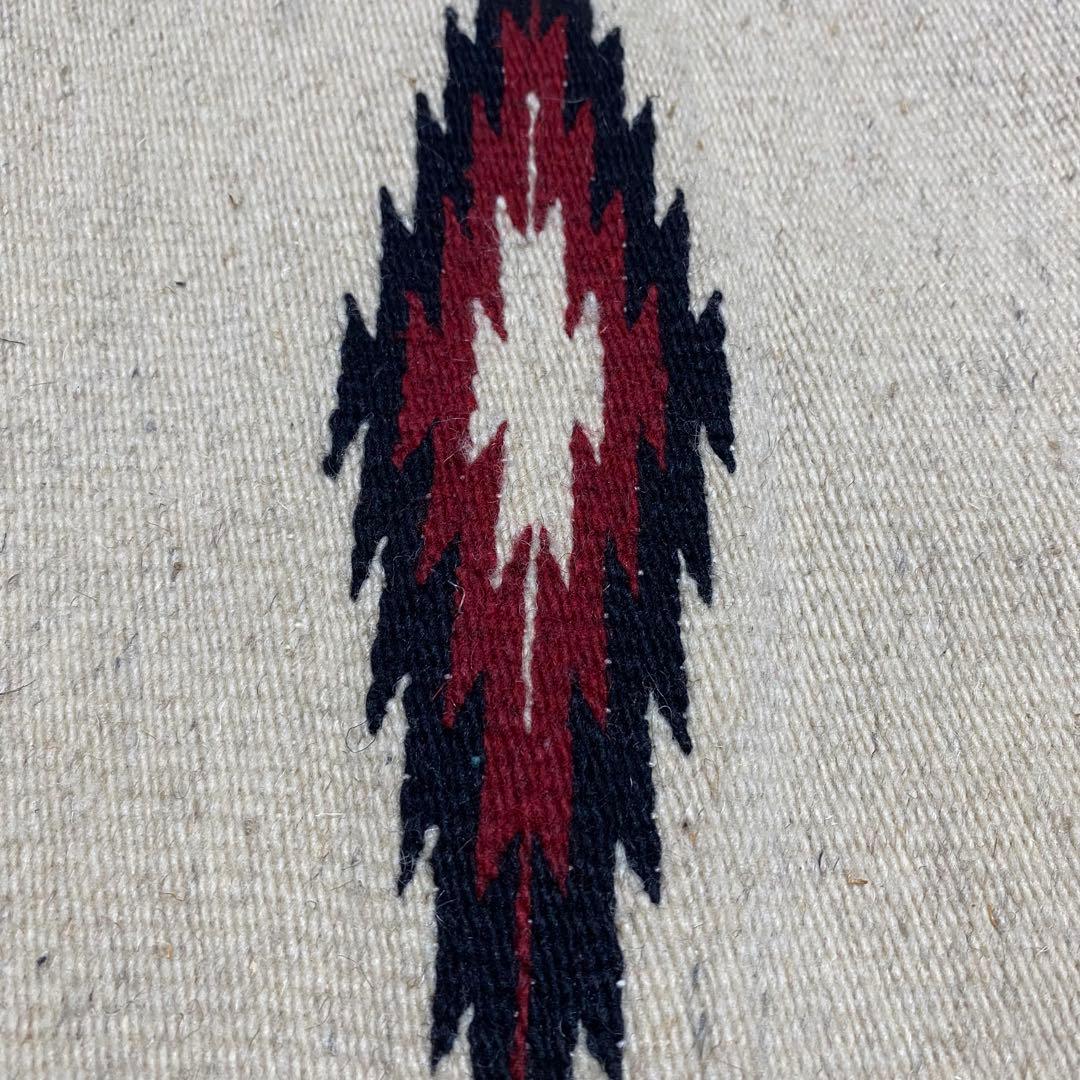 k*i様 80s メキシコ製MF チマヨベスト　オルテガ柄　ウール　M