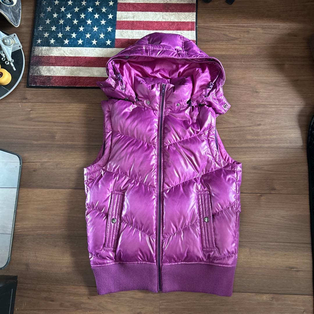 新品タグ付 OLD UNIQLO 4way Down Jacket パープル S