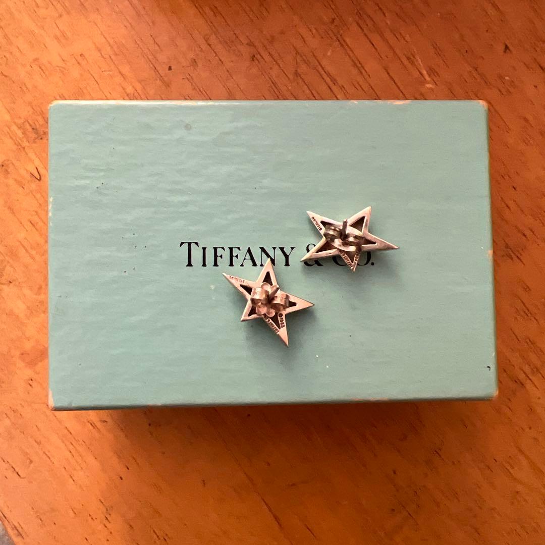 ティファニー　ピアス　スター