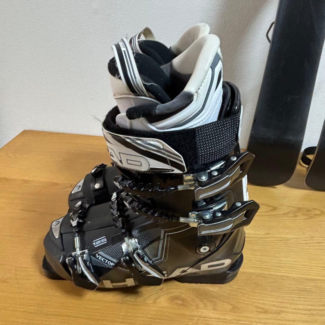 メンズ　ショートスキー　ファンスキーセット　Salomon 26-26.5cm