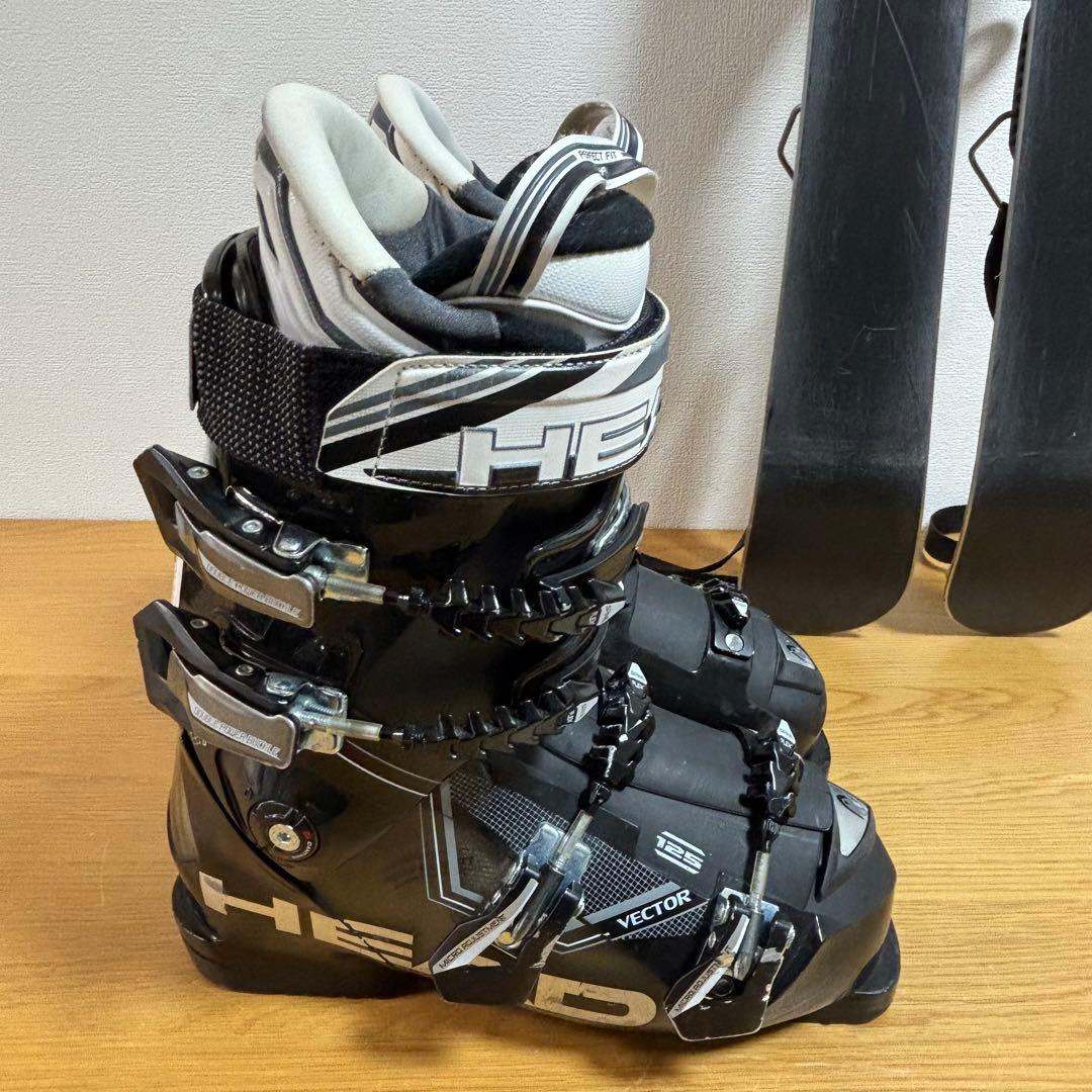 メンズ　ショートスキー　ファンスキーセット　Salomon 26-26.5cm