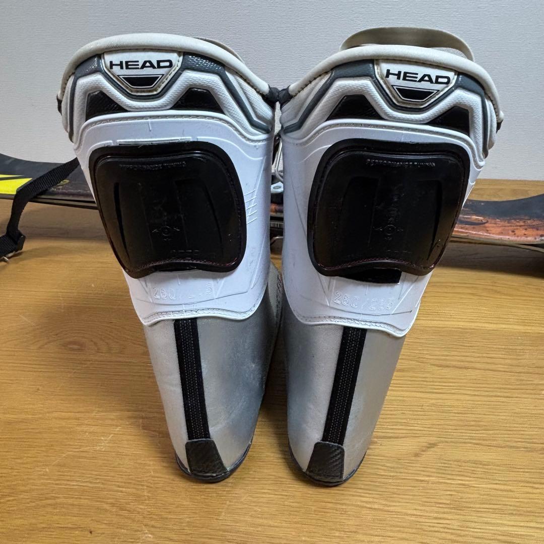 メンズ　ショートスキー　ファンスキーセット　Salomon 26-26.5cm