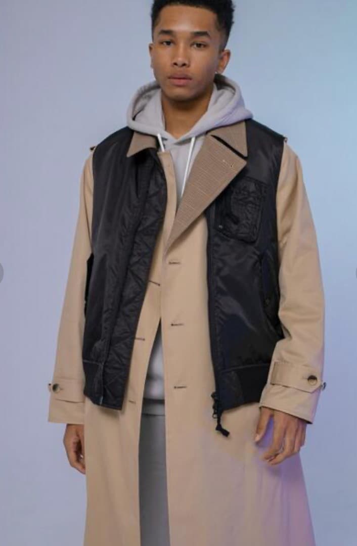 monkey time ベスト MA-1 黒 united arrows