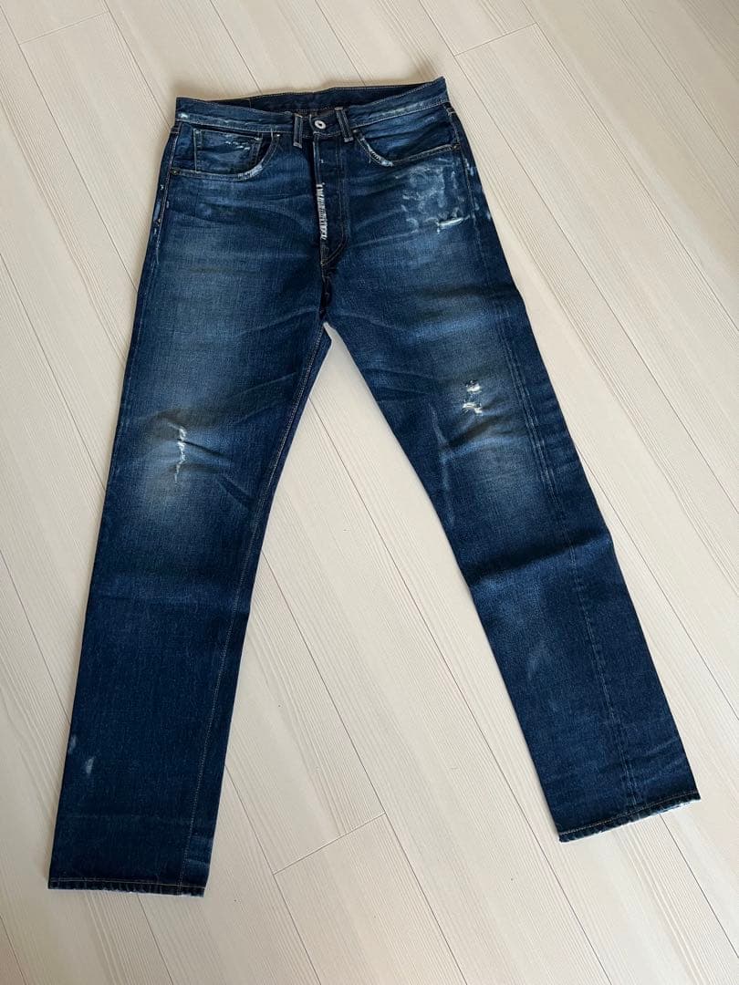 Levi’s S501XX 大戦モデル復刻 ダメージ加工 日本製 W36 L36