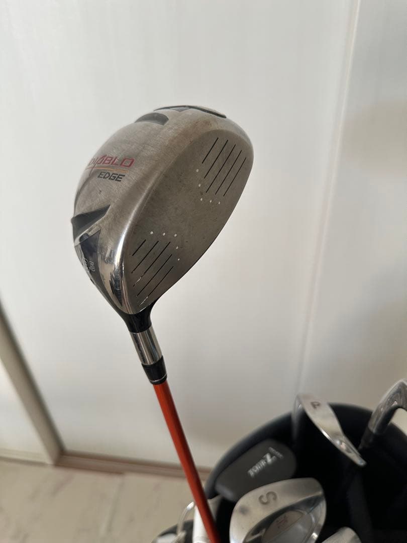 Titleist キャディバッグ ホワイト＆ゴルフクラブ　フルセット