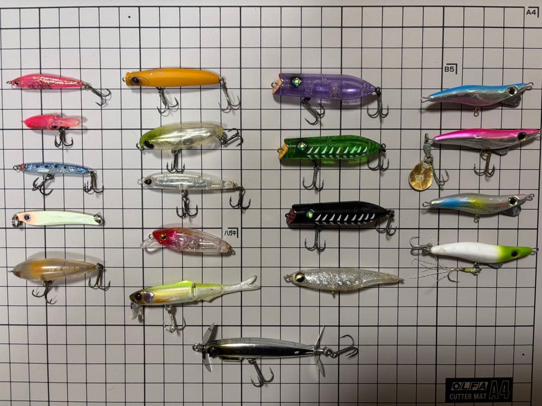 アジングメバリングルアー　19点　　R8.R