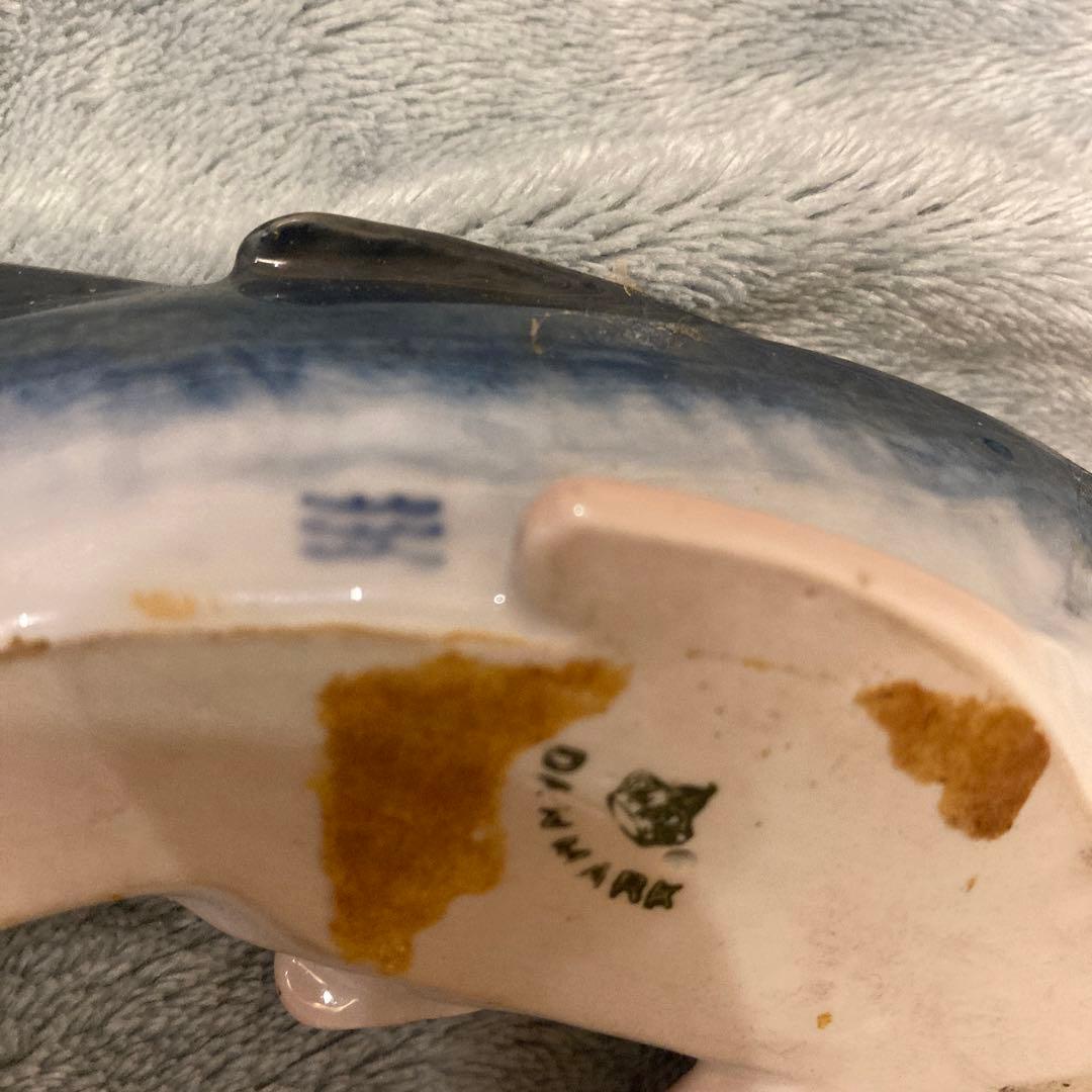 ロイヤルコペンハーゲン フィギュリン　フィッシュ　サカナ　アンティーク　陶器